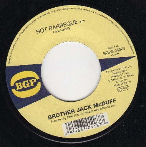 Smokey Joe's La La / Hot Barbeque 7