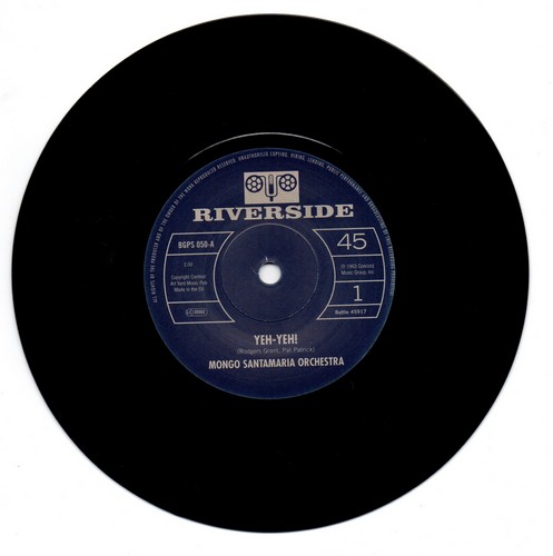 Mongo Santamaria Orchestra - Yeh Yeh! / Get The Money 45 (BGP) 7