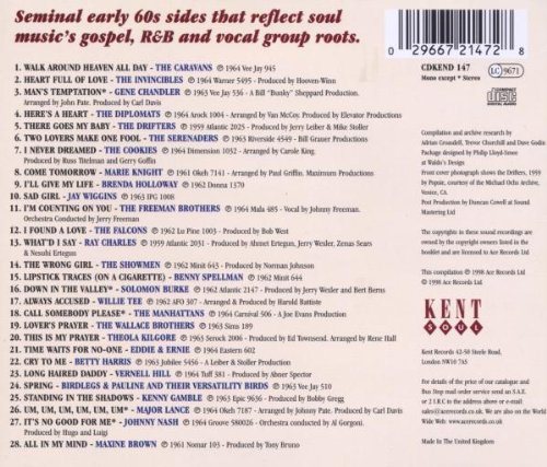 Birth Of Soul Volume 2 CD (Back Cover)