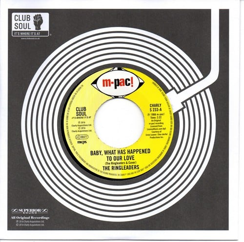 RiRingleaders - Baby What Has Happened To Our Love / I'd Like To Win You Over 45 (Charly) 7