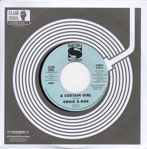Ernie K-Doe - A Certain Girl / Here Come The Girls 45