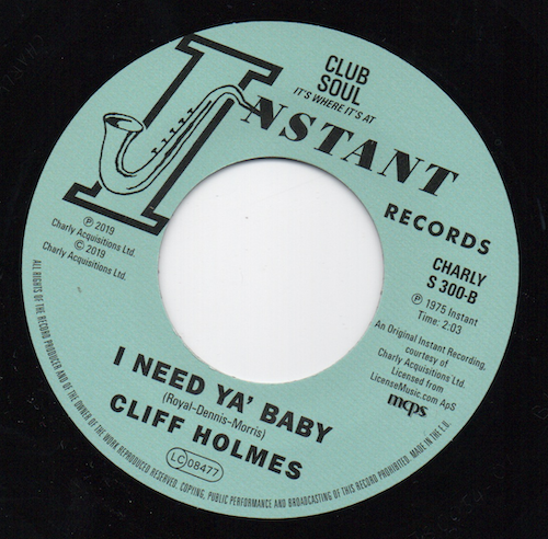 Point Of View - I'm Superman / Cliff Holmes - I Need Ya' Baby 45
