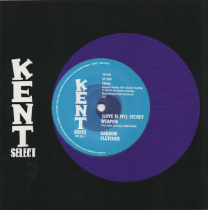 Darrow Fletcher - (Love Is My) Secret Weapon / How Can You Live Without Love 45 (Kent) 7