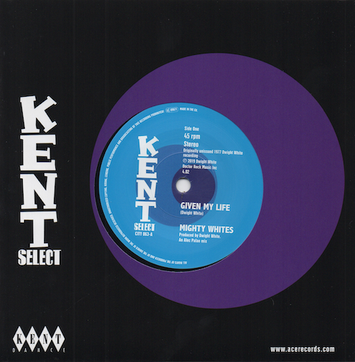 Mighty Whites - Given My Life / Jacqueline Jones - A Frown On My Face 45 (Kent) 7
