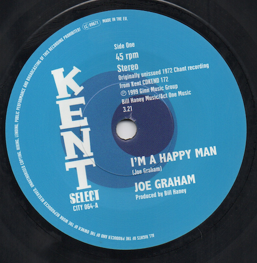 Joe Graham - I'm A Happy Man / Bill Brandon - Whatever I Am, I'm Yours 45