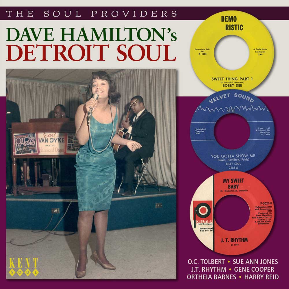 Dave Hamilton's Detroit Soul - Various Artists CD (Kent)