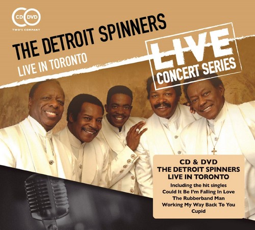 Detroit Spinners - Live In Toronto CD+DVD Set (Wienerworld)