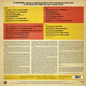 DJ Snowboy Presents The Good Foot - The Soundtrack To His Soho Night 2X LP (Back)
