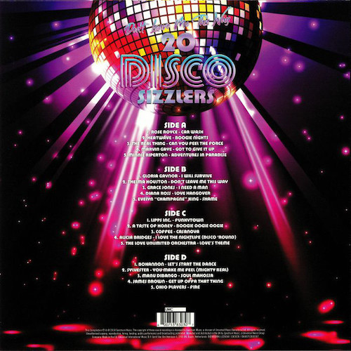 Don't Leave Me This Way - 20 Disco Sizzlers - 2LP (Back)