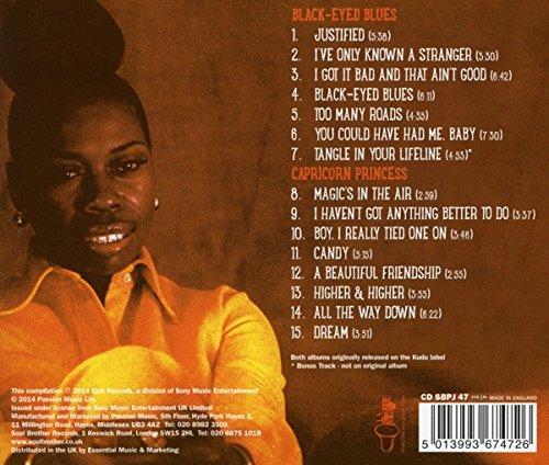 Esther Phillips - Black-Eyed Blues / Capricorn Princess - Remastered CD (Back)