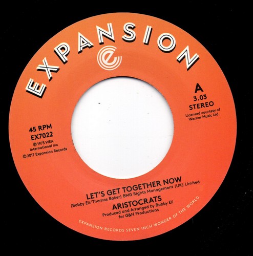 Aristocrats - Let's Get Together Now / Loving You Is Mellow 45