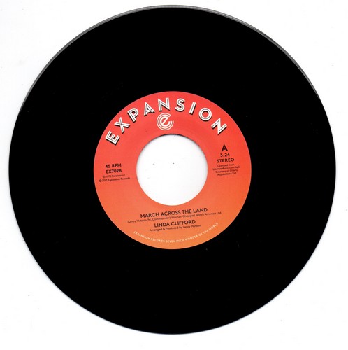 Linda Clifford - March Across The Land / Only Fooling Myself 45 (Expansion) 7