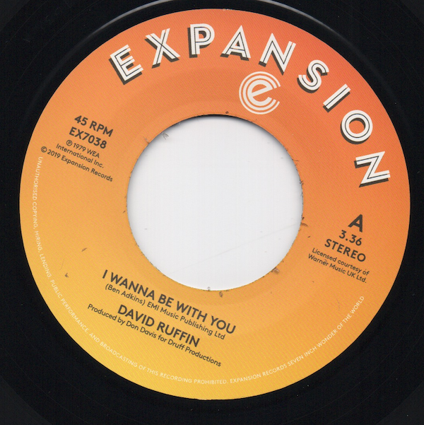 David Ruffin - I Wanna Be With You / Still In Love With You 45