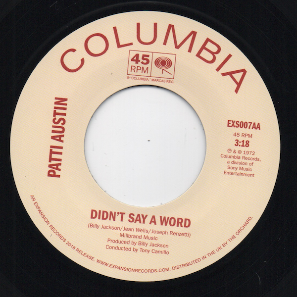 Patti Austin - Are We Ready For Love / Didn't Say A Word 45