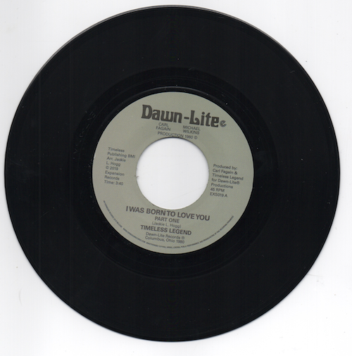 Timeless Legend - I Was Born To Love You / I Was Born To Love You (Part 2) 45