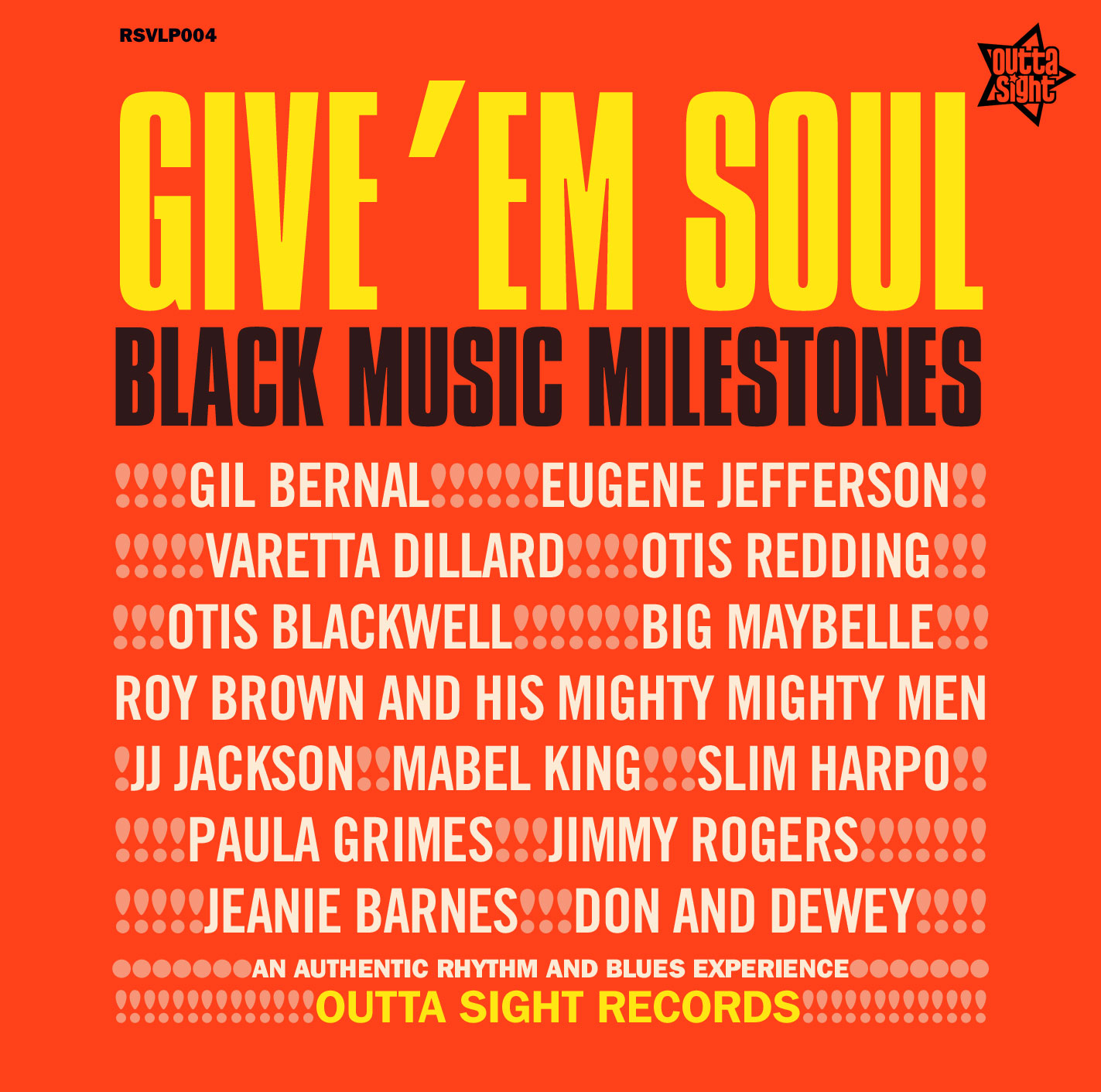 Give Em Soul Volume 1 - Various Artists LP Vinyl (Outta Sight)