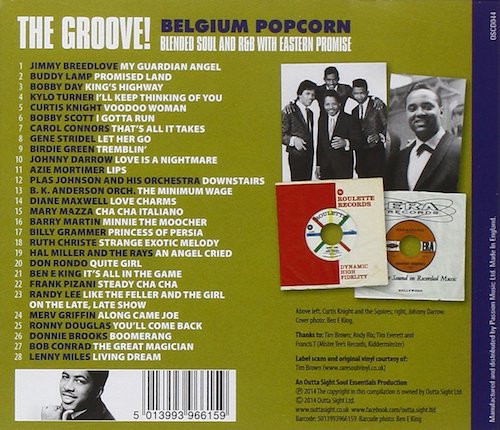 The Groove! - Belgium Popcorn CD (Back)