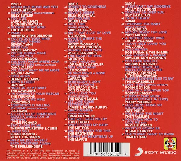Haynes Ultimate Guide To Northern Soul 3CD (Back)