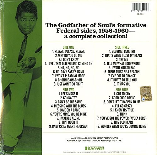 James Brown - The Roots Of Revolution Classic Federal Recordings 1956-1960 2x LP Vinyl
