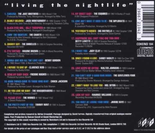 Living The Nightlife (Back Cover)