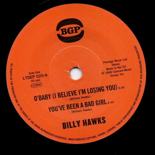 O' Baby! 4 Track Vinyl EP -12257