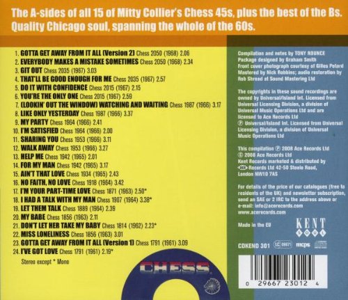 Shades Of Mitty Collier - The Chess Singles 1961-1968 CD-4967