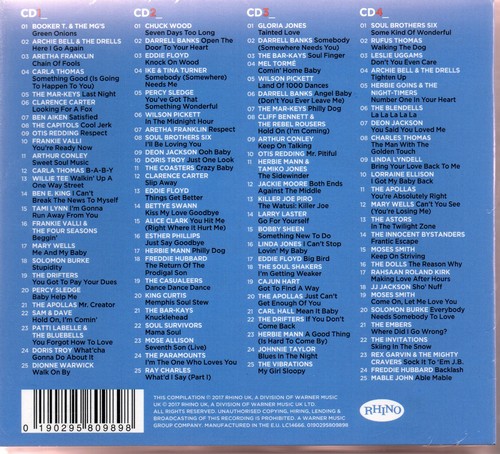 Mod The Collection - The Ultimate Mod Anthems 4x CD (Back)