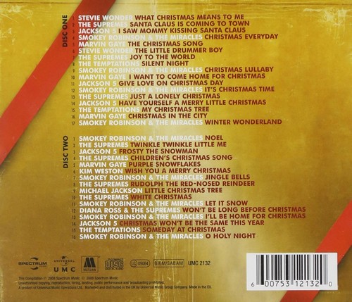 Motown Christmas (Back Cover)
