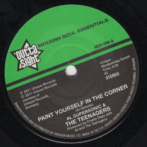 Paint Yourself In A Corner / It Must Be Love 7"-413