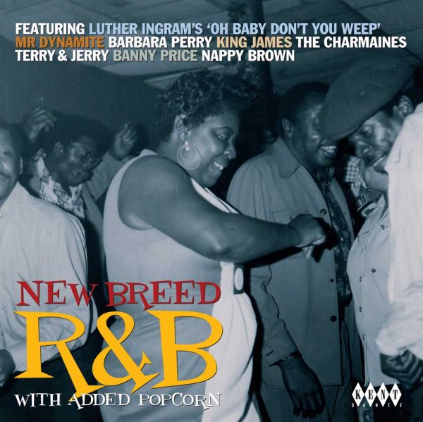New Breed R&B With Added Popcorn - Various Artists CD (Kent)