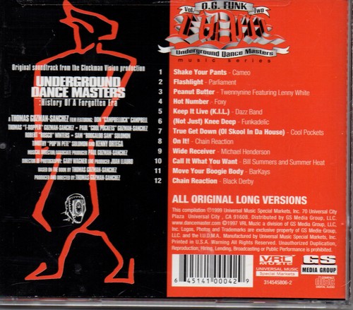 OG Funk Popping Volume 2 CD (U.S Import)-9460