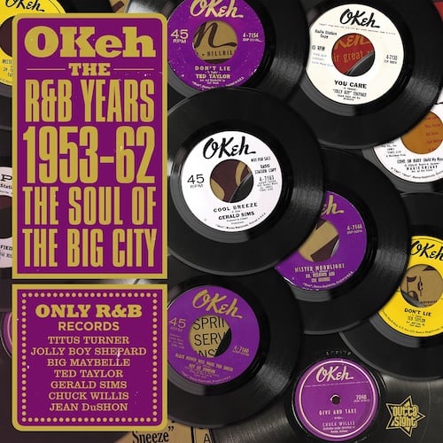 Okeh The R&B Years 1953-62 -The Soul Of The Big City - Various Artists LP Vinyl (Outta Sight)