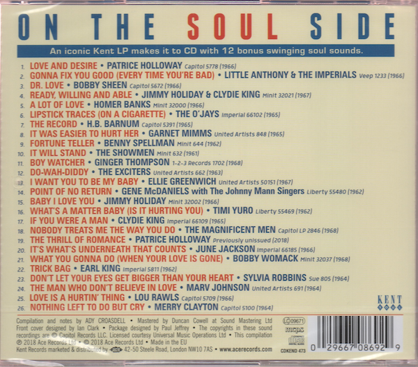 On The Soul Side CD