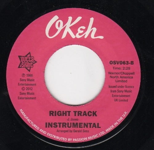 Right Track / Right Track (Instrumental) 7