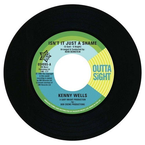 Kenny Wells - Isn't It Just A Shame / Lainie Hill – Time Marches On 45 (Outta Sight) 7