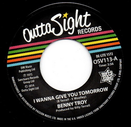 I Wanna Give You Tomorrow / I Wanna Give You Tomorrow (Disco Version) 7