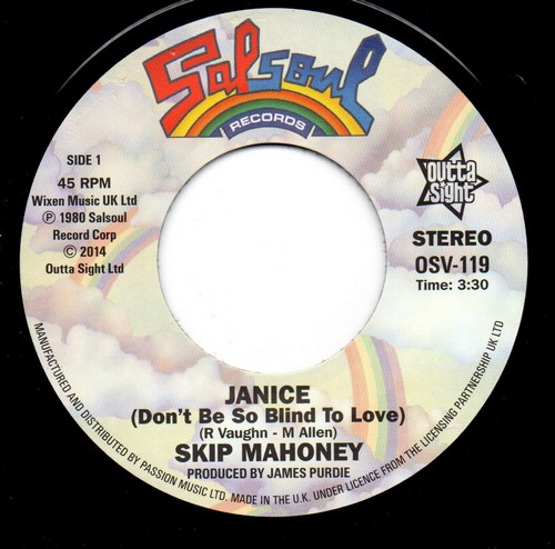 Janice (Don't Be So Blind To Love) / Don't Stop Me Now 7
