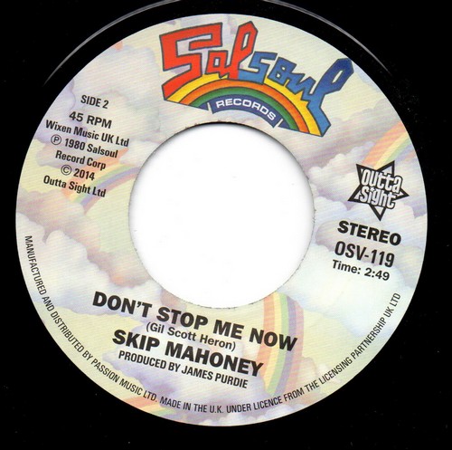 Janice (Don't Be So Blind To Love) / Don't Stop Me Now 7