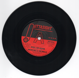 Archie Bell & The Drells - Here I Go Again / Tighten Up DEMO 45 (Outta Sight) 7