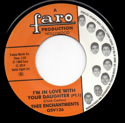 I'm In Love With Your Daughter (Pt.1) / Come On Home 7"-1035