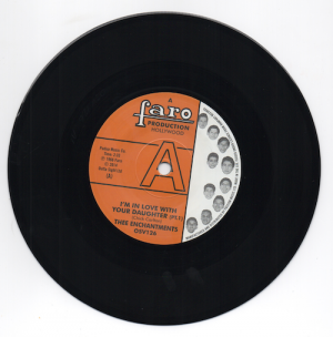 Thee Enchantments - I'm In Love With Your Daughter / The Four Tempos - Come On Home DEMO 45 (Outta Sight) 7