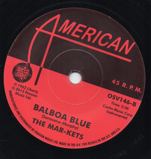 Booker T & The MGs - Green Onions / The Mar-Kets - Balboa Blue DEMO 45