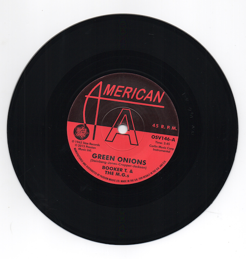 Booker T & The MGs - Green Onions / The Mar-Kets - Balboa Blue DEMO 45 (Outta Sight) 7