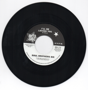 Soul Brothers Six - I'll Be Loving You / Willie Tee - Walkin' Up A One Way Street 45 (Outta Sight) 7