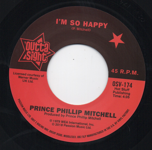 Prince Phillip Mitchell - I'm So Happy / Lou Ragland - Since You Said You'd Be Mine 45
