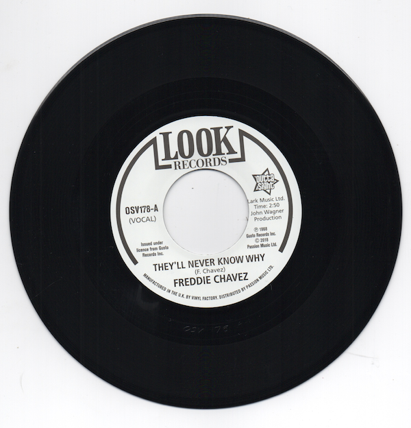 Freddie Chavez - They'll Never Know Why / Dave Newman - Make Up Your Mind 45 (Outta Sight) 7