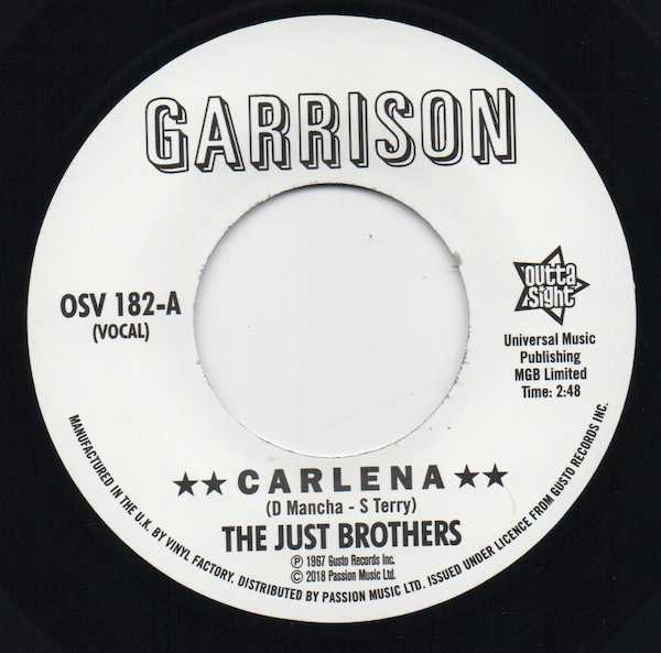 Just Brothers - Carlena / The Honey Bees - Let's Get Back Together 45