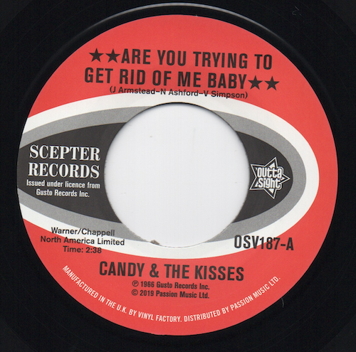 Candy & The Kisses - Are You Trying To Get Rid Of Me Baby / Valerie Simpson - Mr Creator 45