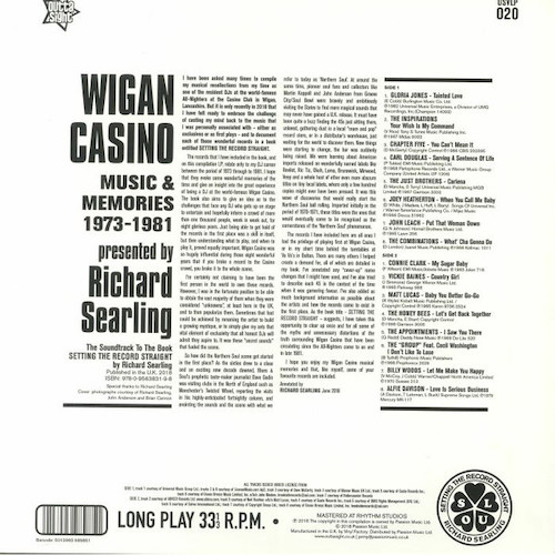 Richard Searling's Music & Memories From Wigan Casino - Various