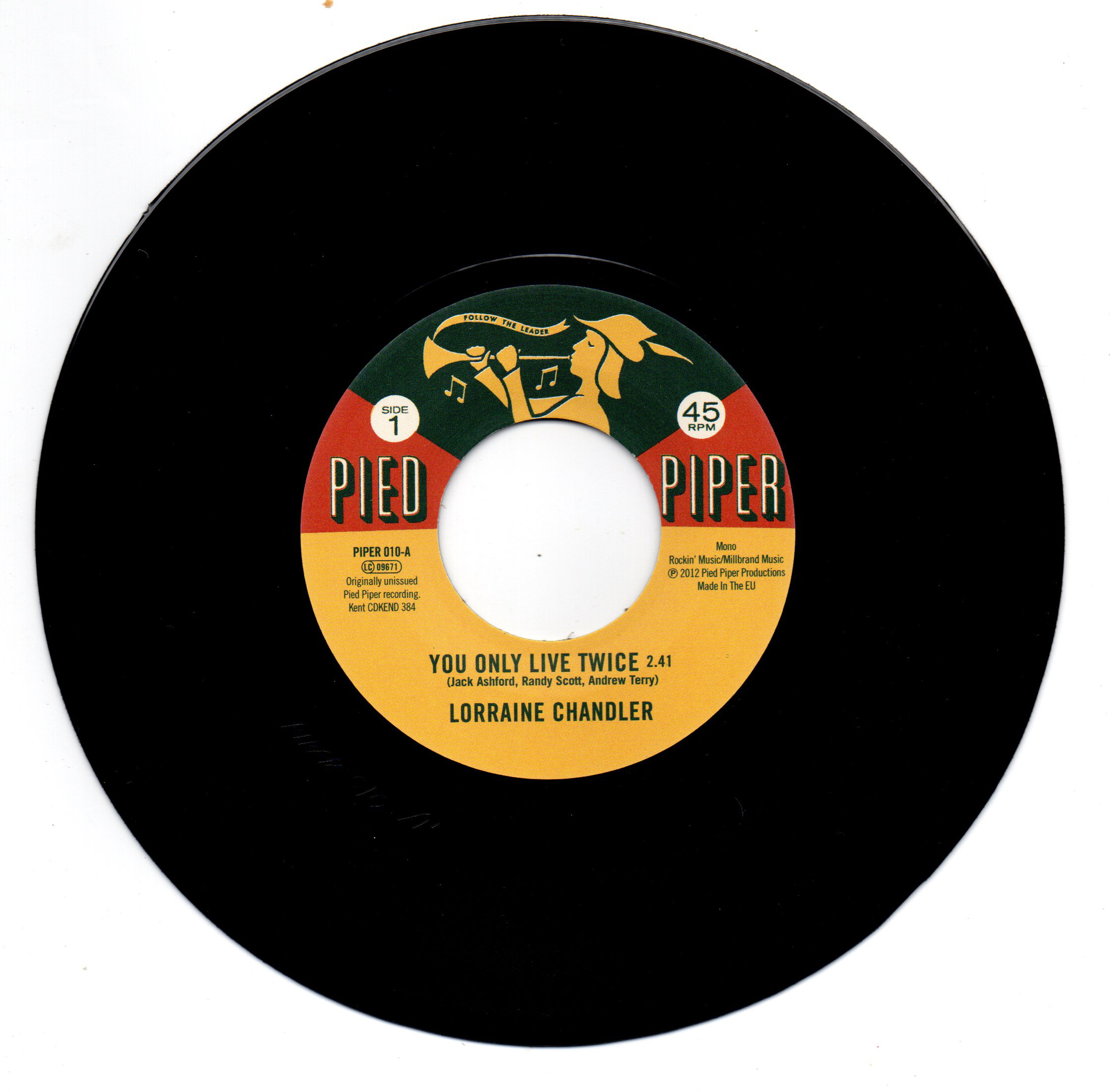You Only Live Twice / Hold To My Baby 7